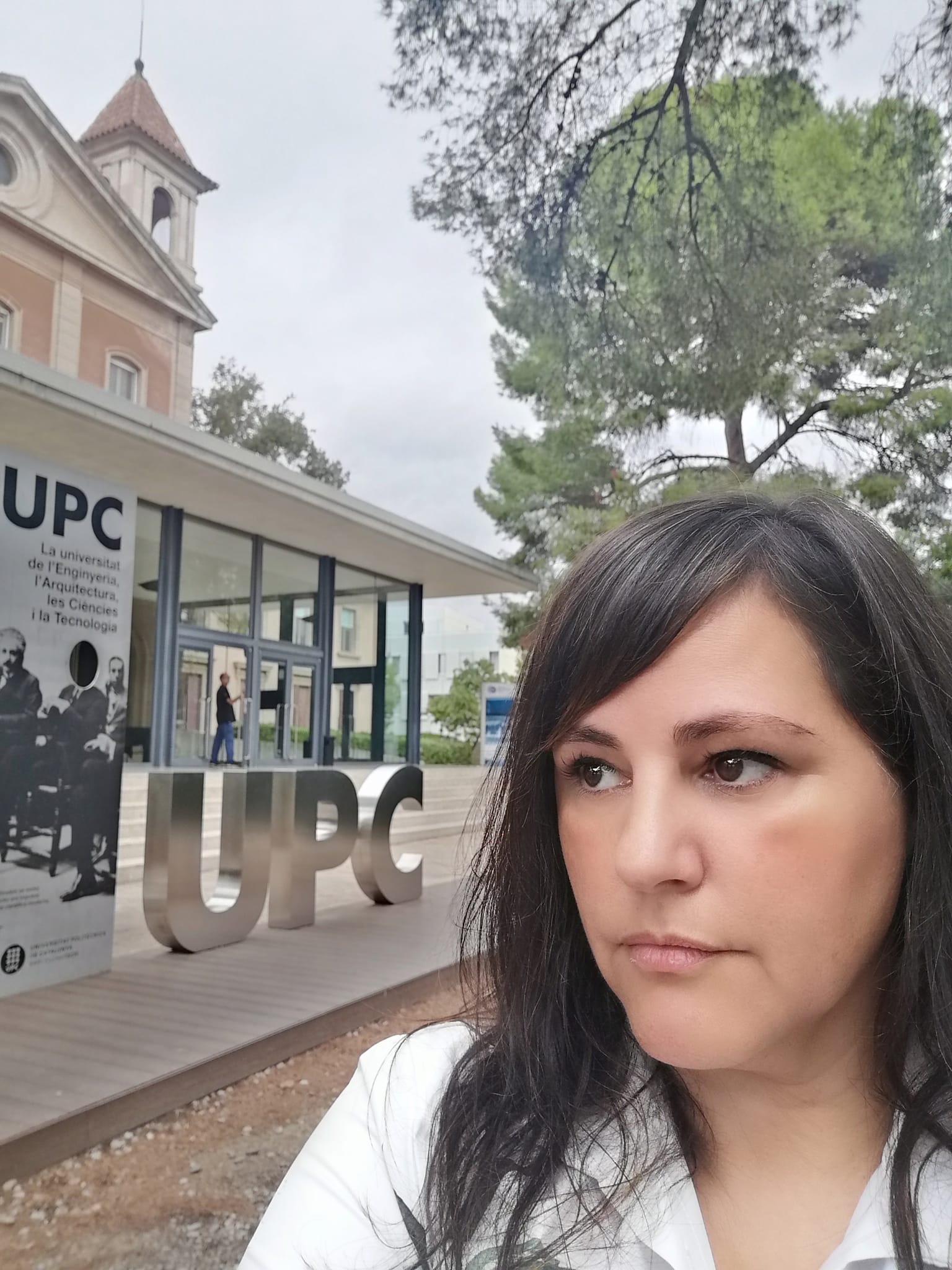 Entrada del Campus Nord de la UPC, septiembre 2025